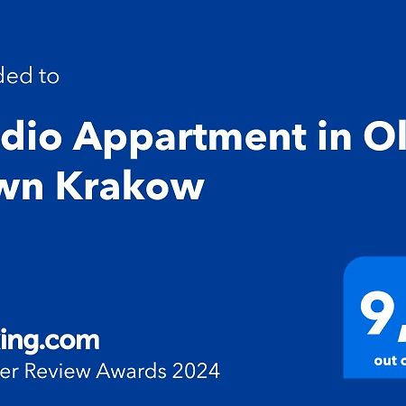 Studio Appartment In Old Town Krakau Exterior foto